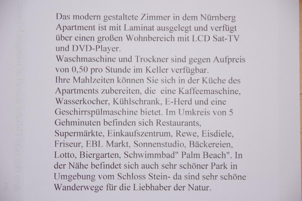 Nuernberg Apartment Nuremberg